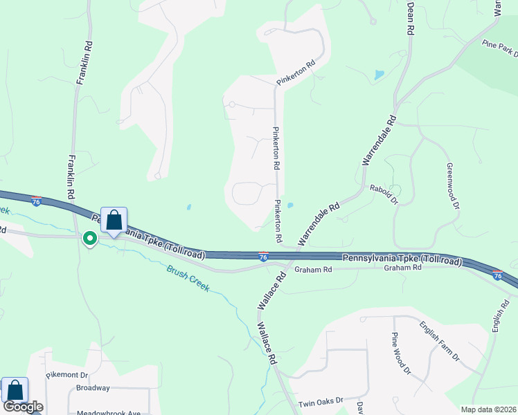 map of restaurants, bars, coffee shops, grocery stores, and more near 304 Scarlet Circle in Wexford