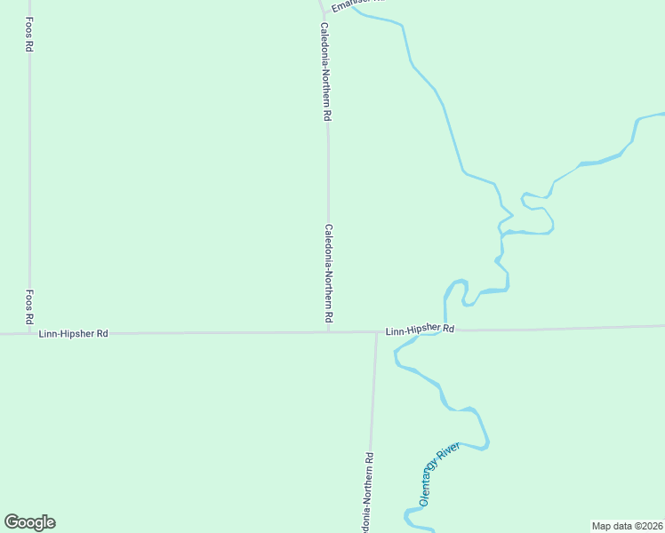 map of restaurants, bars, coffee shops, grocery stores, and more near 3318 Caledonia-Northern Road in Caledonia