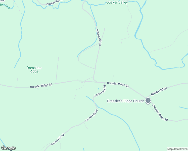 map of restaurants, bars, coffee shops, grocery stores, and more near 51 Willard Hill Road in Mount Pleasant Mills