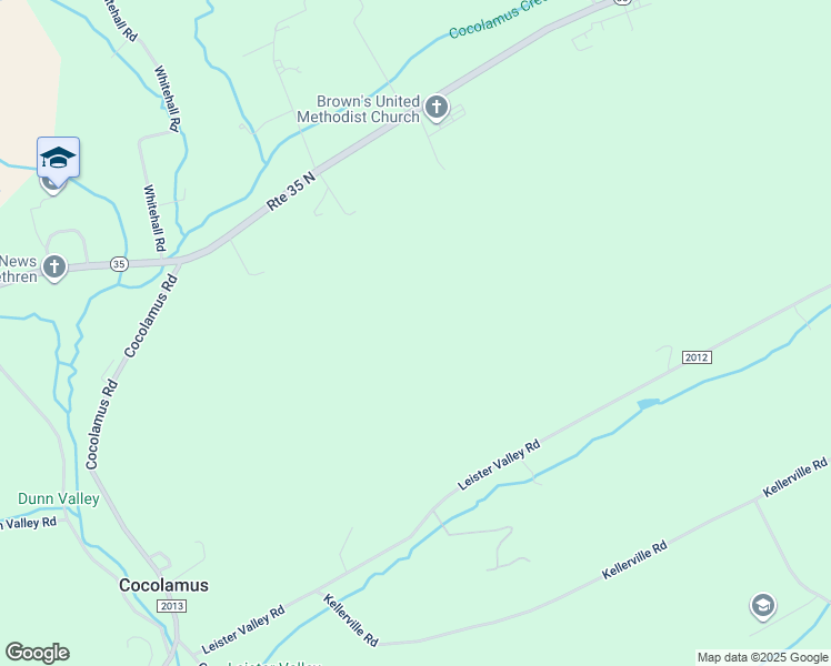 map of restaurants, bars, coffee shops, grocery stores, and more near in Cocolamus