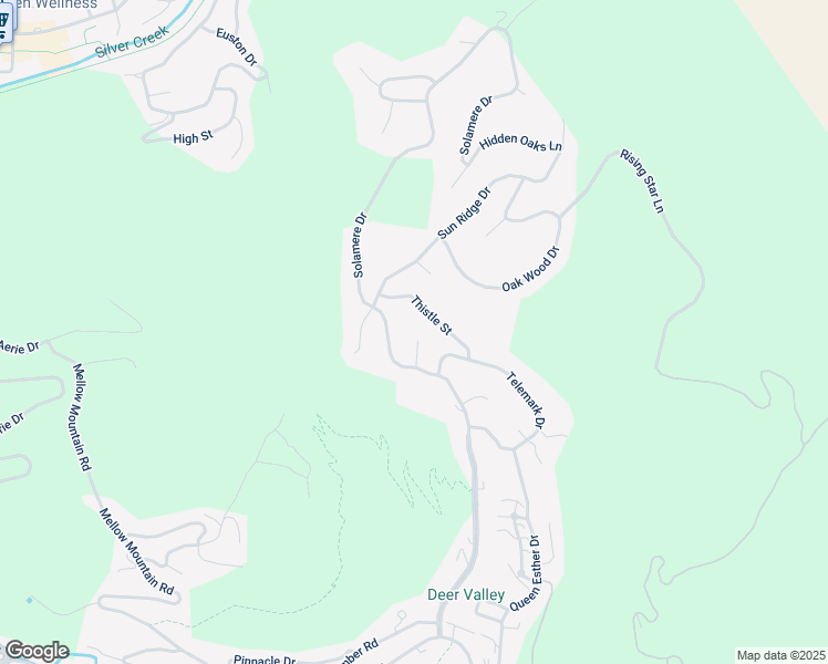 map of restaurants, bars, coffee shops, grocery stores, and more near 3195 Thistle Street in Park City