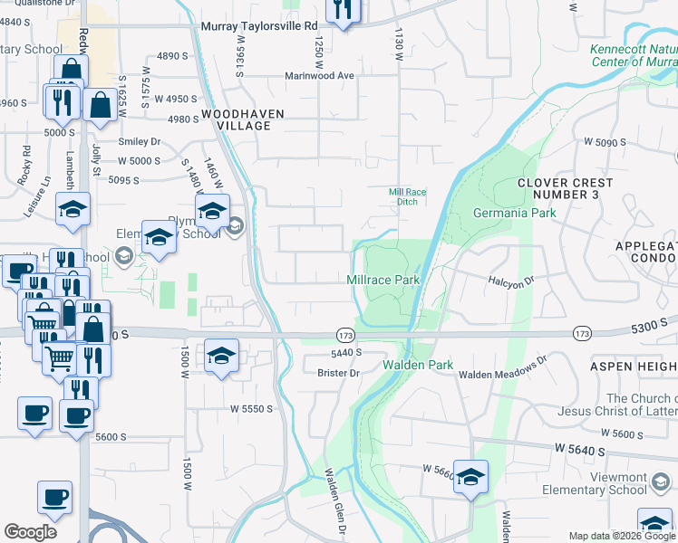 map of restaurants, bars, coffee shops, grocery stores, and more near in 