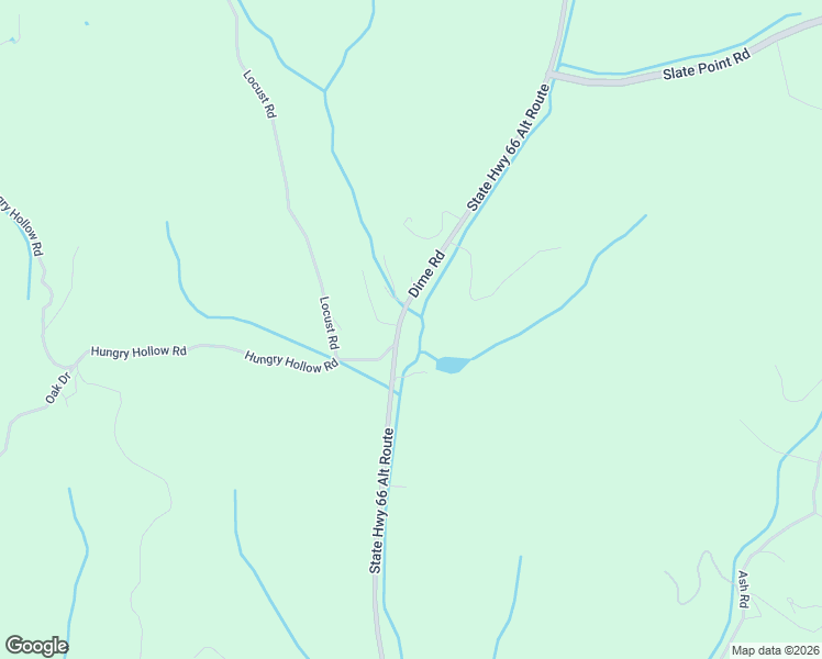 map of restaurants, bars, coffee shops, grocery stores, and more near 1863 Dime Road in Vandergrift