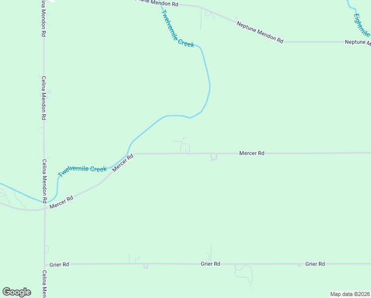 map of restaurants, bars, coffee shops, grocery stores, and more near 7719 Mercer Road in Mendon