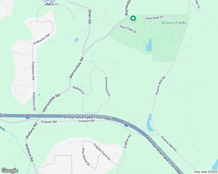 map of restaurants, bars, coffee shops, grocery stores, and more near 210 Greenwood Drive in Wexford
