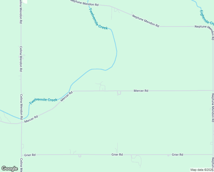 map of restaurants, bars, coffee shops, grocery stores, and more near 7719 Mercer Road in Mendon
