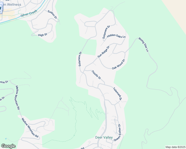 map of restaurants, bars, coffee shops, grocery stores, and more near 3195 Thistle Street in Park City