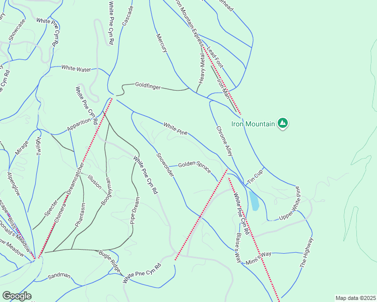 map of restaurants, bars, coffee shops, grocery stores, and more near 217 White Pine Canyon Road in Park City