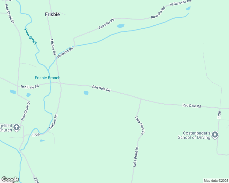map of restaurants, bars, coffee shops, grocery stores, and more near 1147 Red Dale Road in Orwigsburg