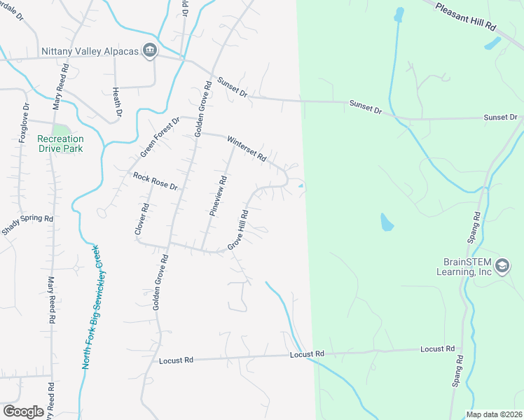 map of restaurants, bars, coffee shops, grocery stores, and more near 126 Grove Hill Road in Baden