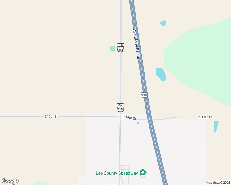 map of restaurants, bars, coffee shops, grocery stores, and more near 2083 180th Avenue in Donnellson