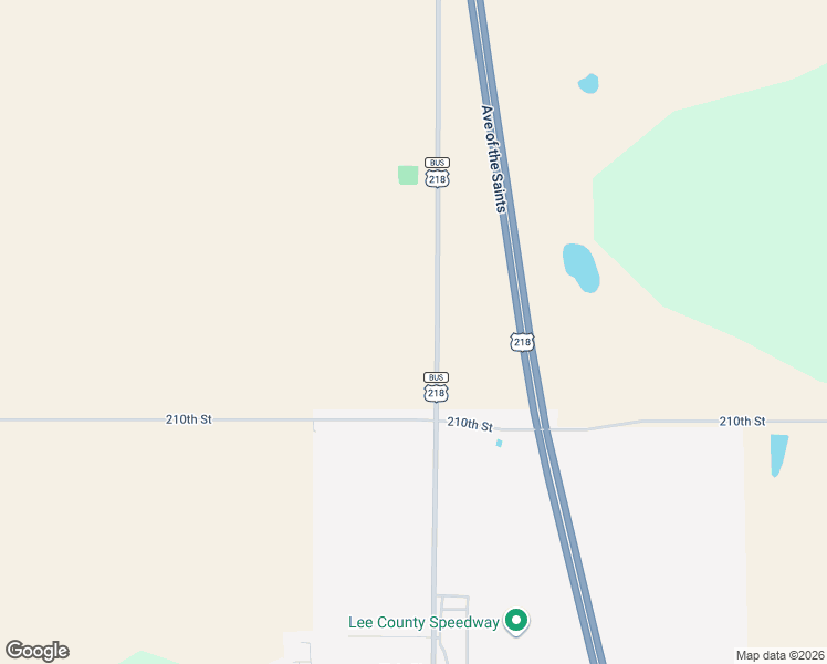 map of restaurants, bars, coffee shops, grocery stores, and more near 2083 180th Avenue in Donnellson