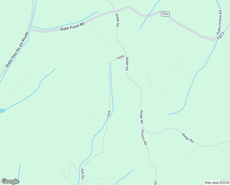 map of restaurants, bars, coffee shops, grocery stores, and more near 1338 Ash Road in Vandergrift