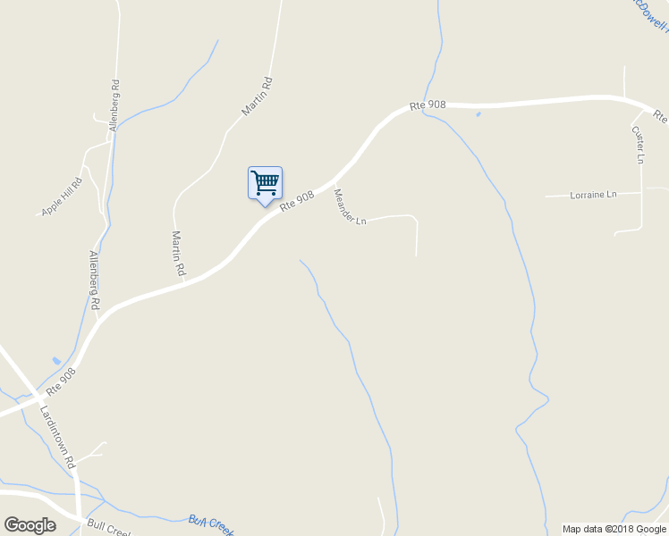 map of restaurants, bars, coffee shops, grocery stores, and more near 252 Meander Lane in Tarentum