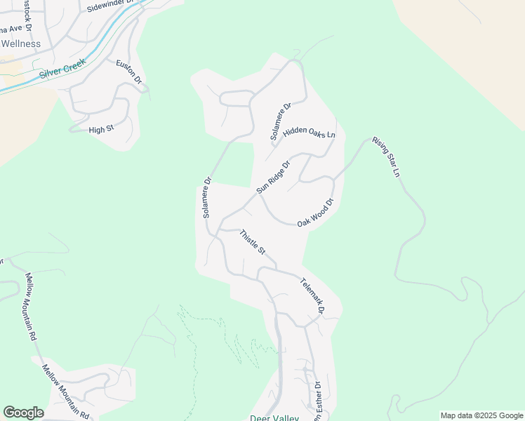 map of restaurants, bars, coffee shops, grocery stores, and more near 3506 Oakwood Drive in Park City