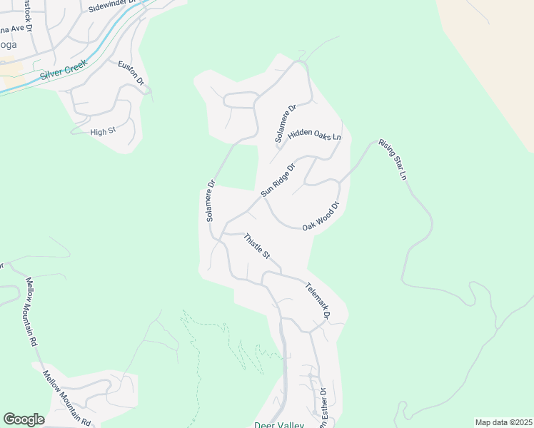 map of restaurants, bars, coffee shops, grocery stores, and more near 3506 Oakwood Drive in Park City