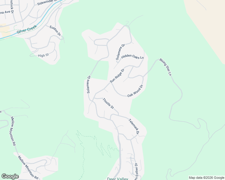 map of restaurants, bars, coffee shops, grocery stores, and more near 3506 Oakwood Drive in Park City