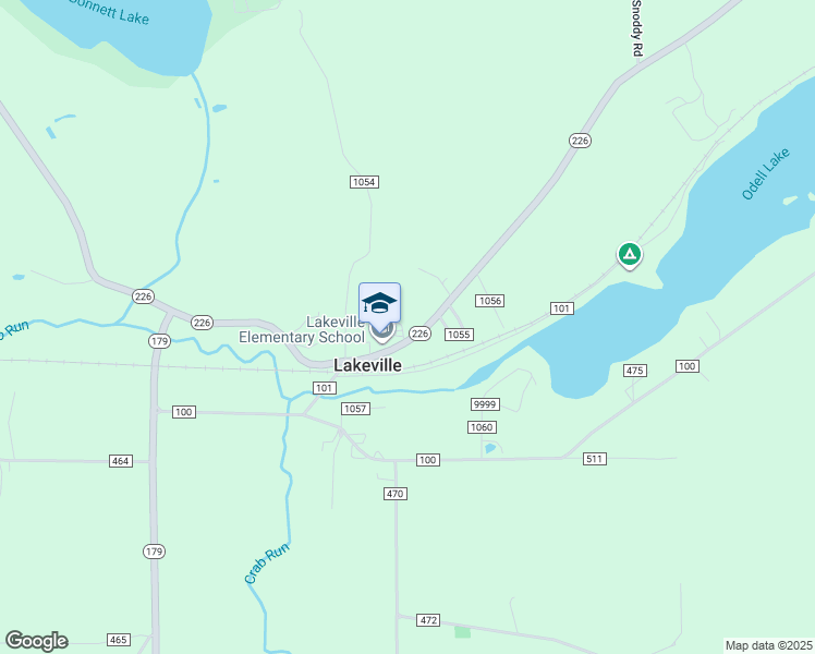 map of restaurants, bars, coffee shops, grocery stores, and more near 14011 Ohio 226 in Lakeville