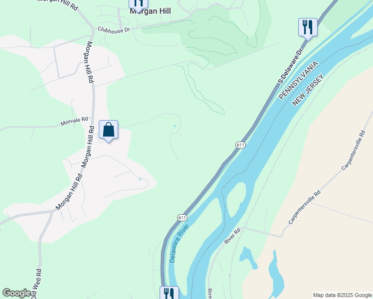 map of restaurants, bars, coffee shops, grocery stores, and more near 295 Echo Ridge Lane in Easton
