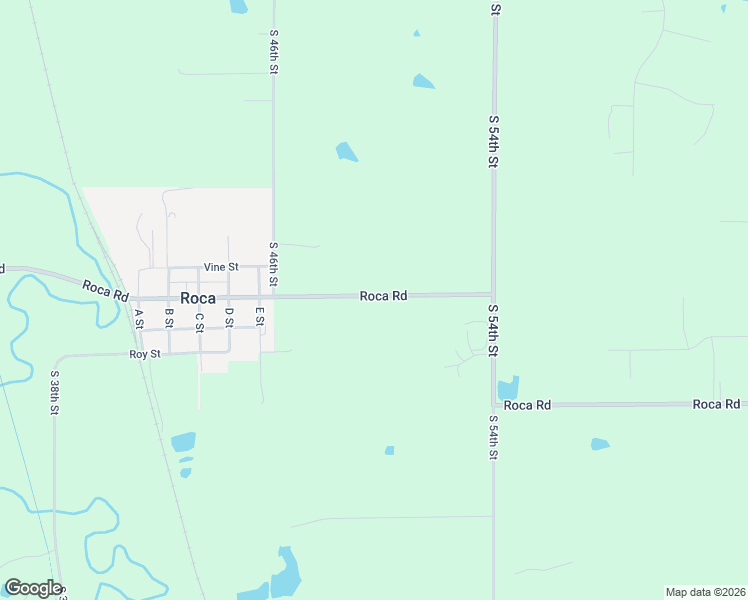 map of restaurants, bars, coffee shops, grocery stores, and more near 5005 Roca Road in Roca