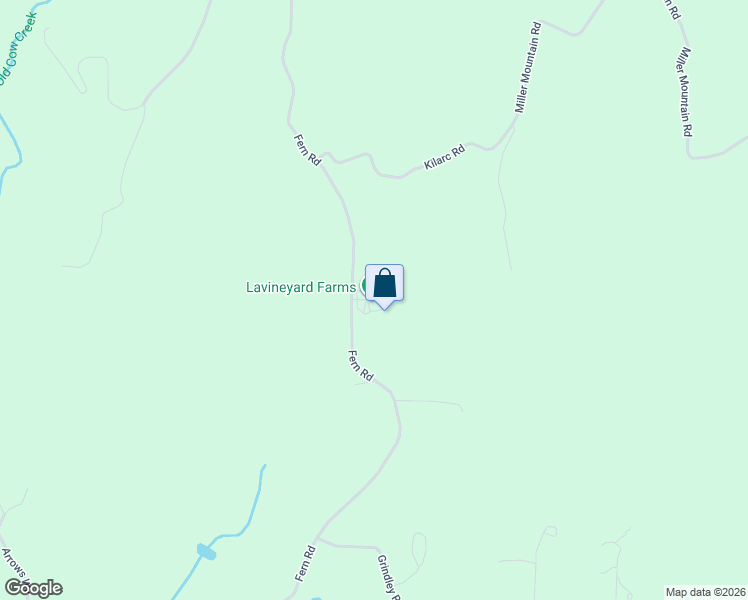 map of restaurants, bars, coffee shops, grocery stores, and more near 12757 Fern Road in Whitmore