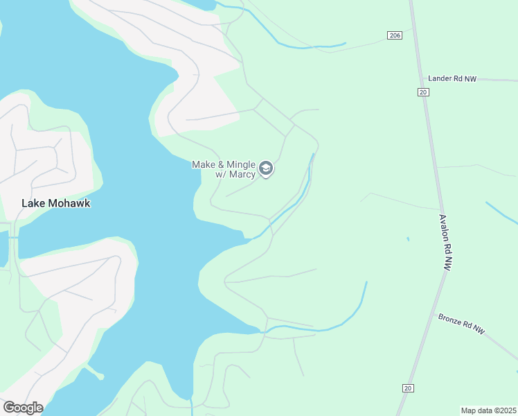 map of restaurants, bars, coffee shops, grocery stores, and more near 273 Cheyenne Trail in Malvern