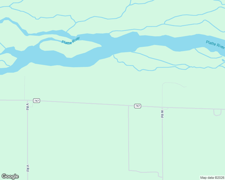 map of restaurants, bars, coffee shops, grocery stores, and more near 747 Road in Kearney