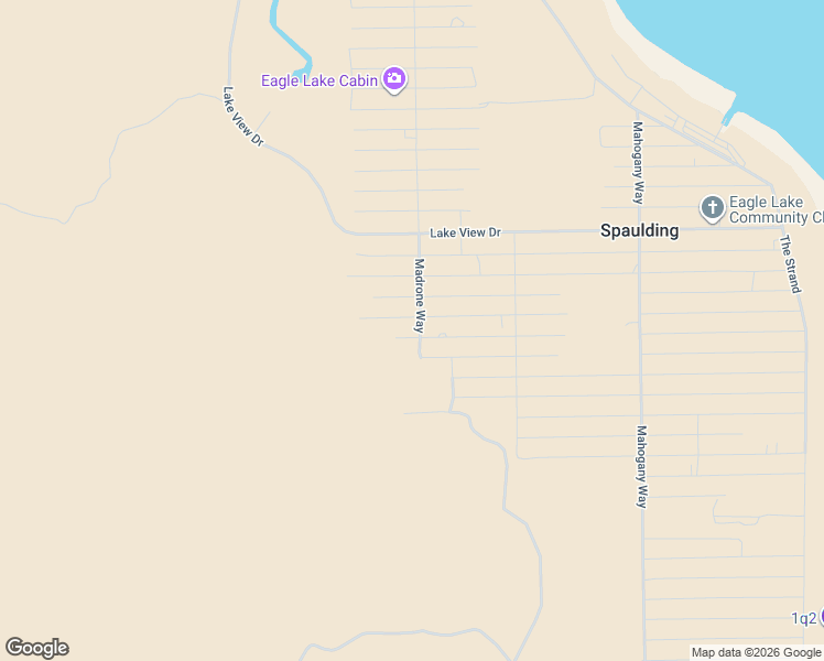 map of restaurants, bars, coffee shops, grocery stores, and more near 503-25 Madrone Way in Susanville