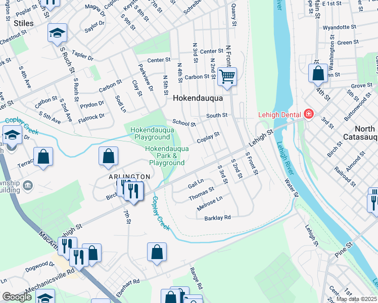 map of restaurants, bars, coffee shops, grocery stores, and more near 8 Eisenhower Circle in Fullerton