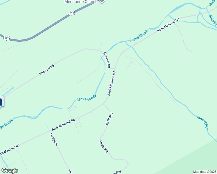 map of restaurants, bars, coffee shops, grocery stores, and more near 4377 Back Maitland Road in McClure