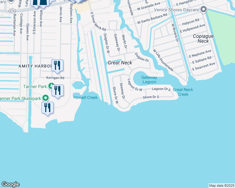 32 Shore Drive West, Copiague NY Walk Score