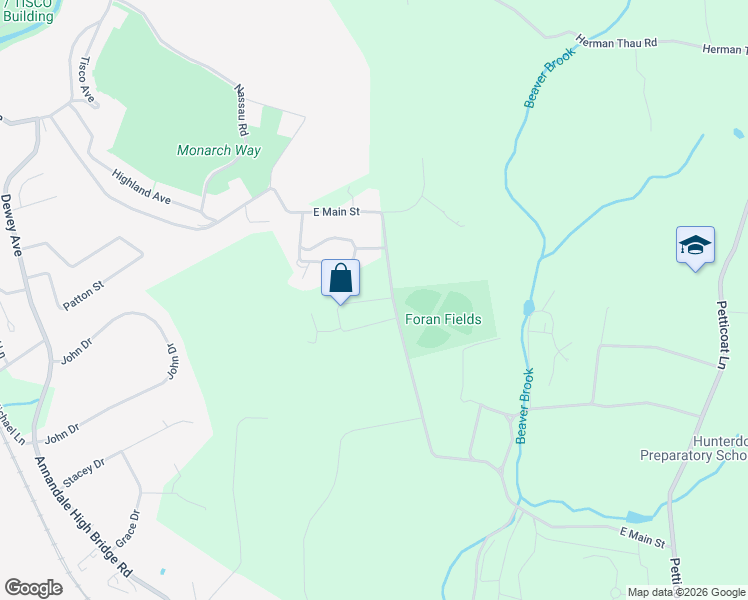 map of restaurants, bars, coffee shops, grocery stores, and more near 18 Round Top Drive in Clinton Township