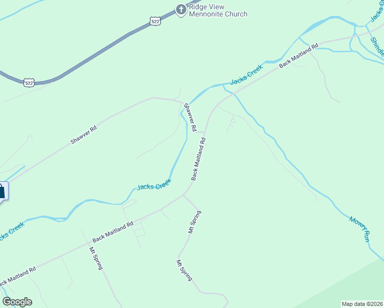 map of restaurants, bars, coffee shops, grocery stores, and more near 4566-4608 Back Maitland Road in McClure