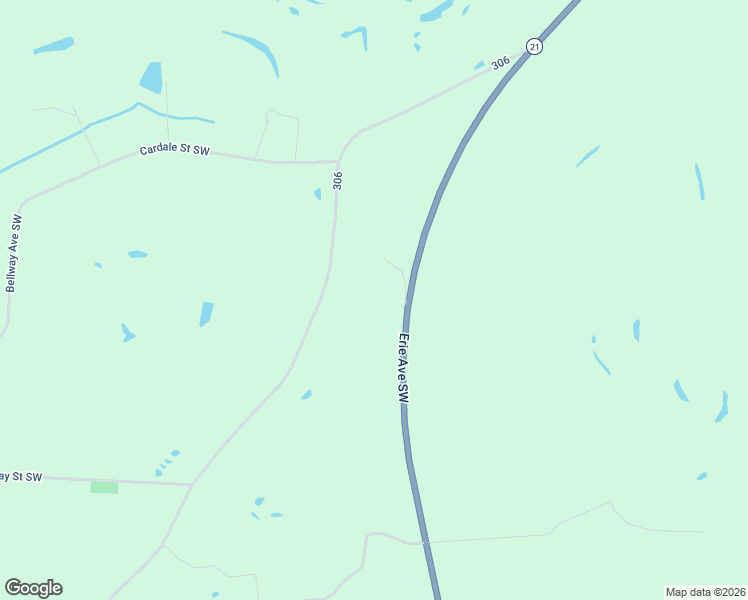 map of restaurants, bars, coffee shops, grocery stores, and more near 10537 Erie Avenue Southwest in Beach City