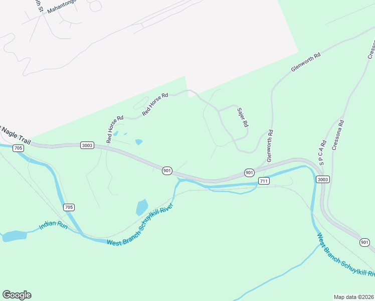 map of restaurants, bars, coffee shops, grocery stores, and more near 586 Gordon Nagle Trail in Pottsville