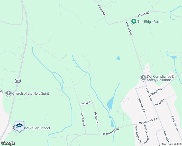 map of restaurants, bars, coffee shops, grocery stores, and more near 8 Wonderview Way in Lebanon