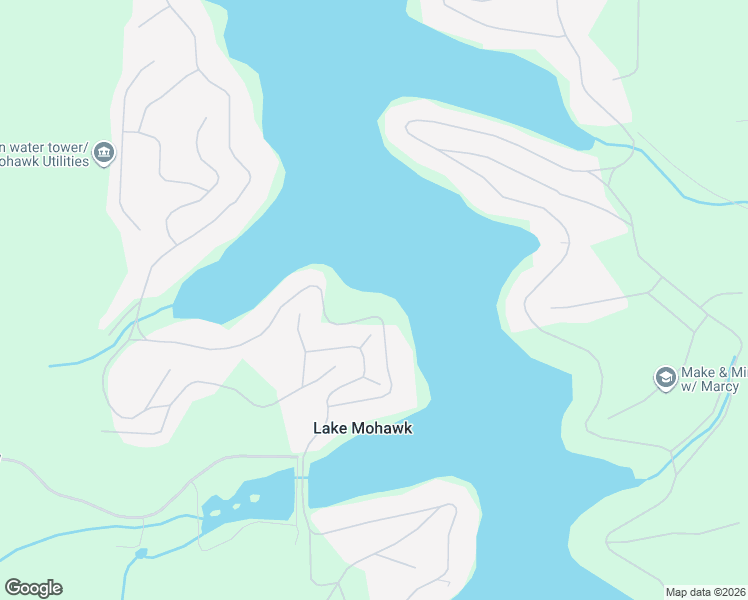 map of restaurants, bars, coffee shops, grocery stores, and more near 310 West Mohawk Drive in Malvern