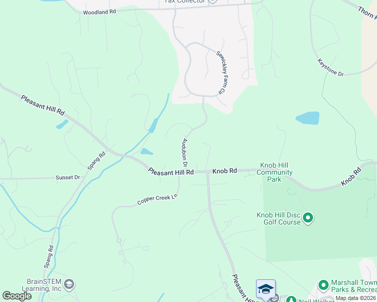 map of restaurants, bars, coffee shops, grocery stores, and more near 712 Audubon Drive in Mars