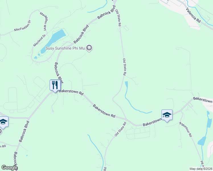 map of restaurants, bars, coffee shops, grocery stores, and more near 479 Brierly Ln Exd in Gibsonia