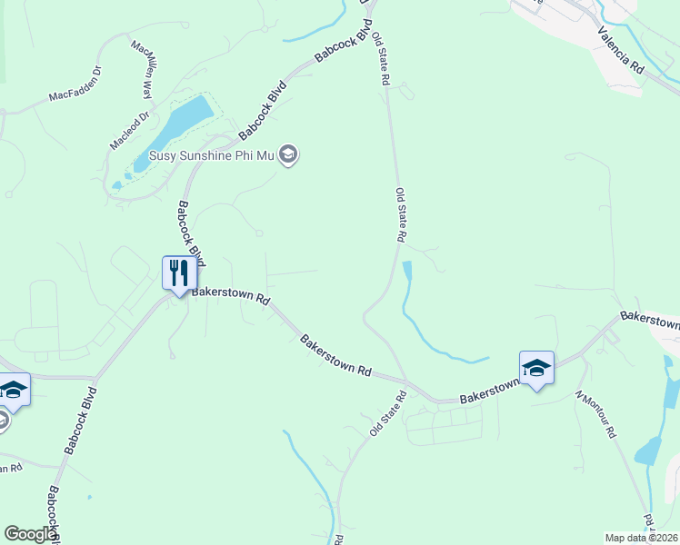 map of restaurants, bars, coffee shops, grocery stores, and more near 479 Brierly Ln Exd in Gibsonia