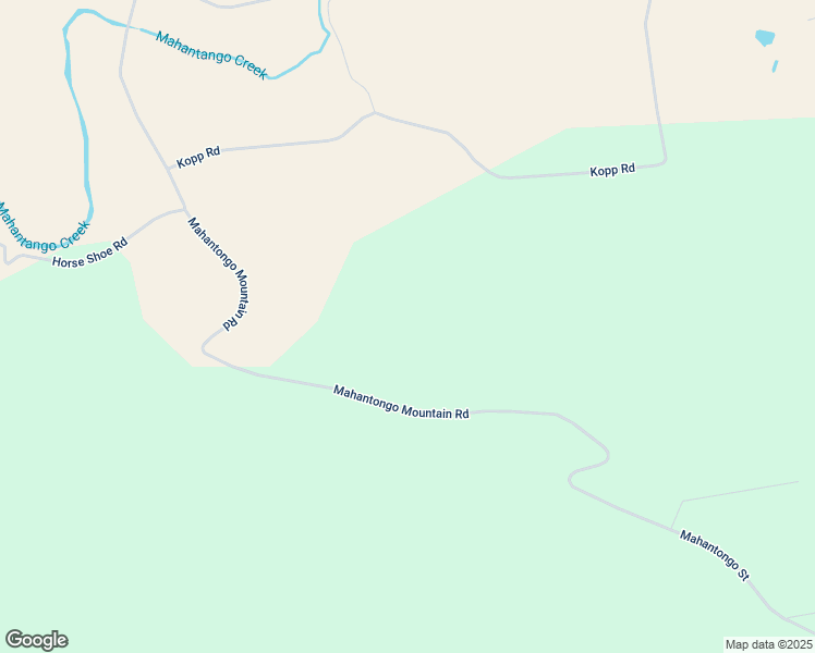 map of restaurants, bars, coffee shops, grocery stores, and more near Mahantongo Mountain Road in Klingerstown