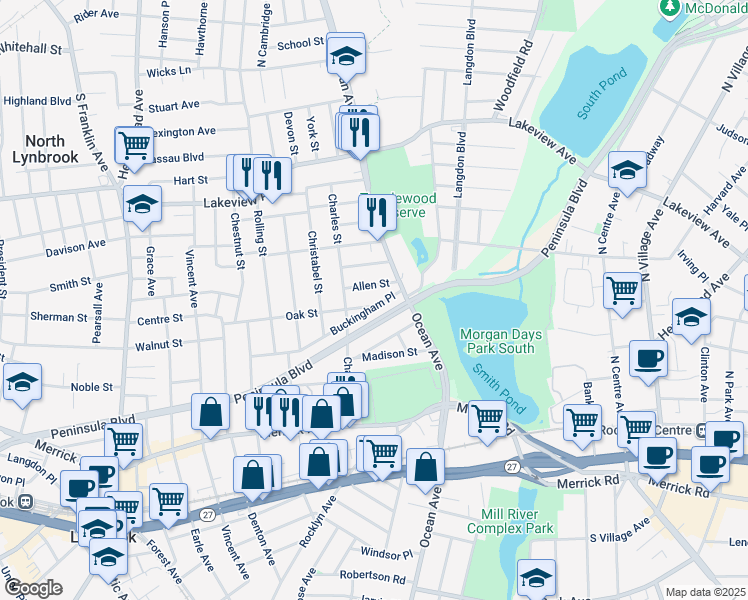 133 Oak Street, Lynbrook NY Walk Score