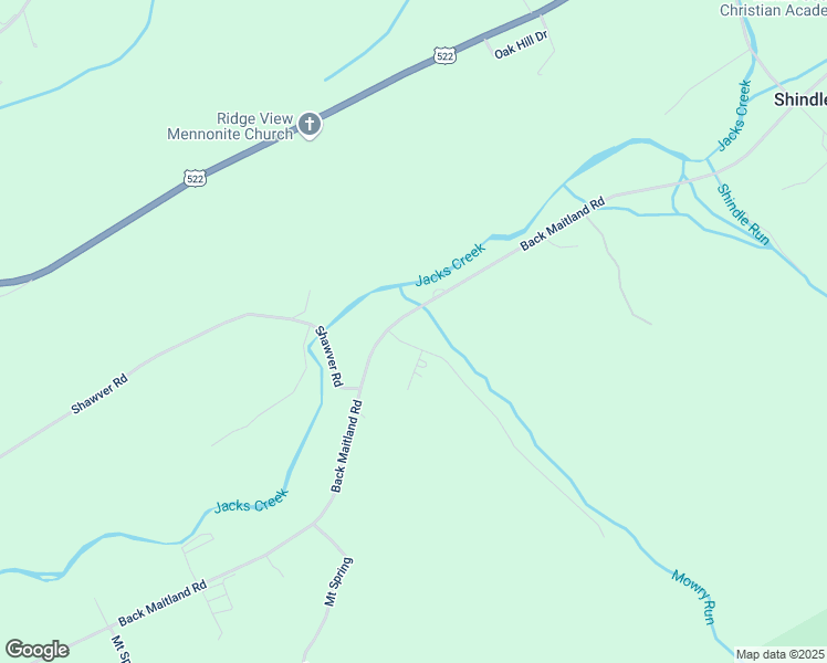 map of restaurants, bars, coffee shops, grocery stores, and more near 15 Blair Lane in McClure