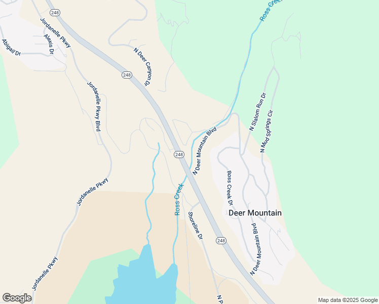 map of restaurants, bars, coffee shops, grocery stores, and more near 12774 North Deer Mountain Boulevard in Hideout