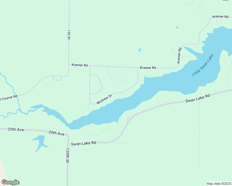 map of restaurants, bars, coffee shops, grocery stores, and more near McGrew Drive in Roseville