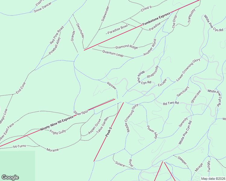 map of restaurants, bars, coffee shops, grocery stores, and more near 76 White Pine Canyon Road in Park City
