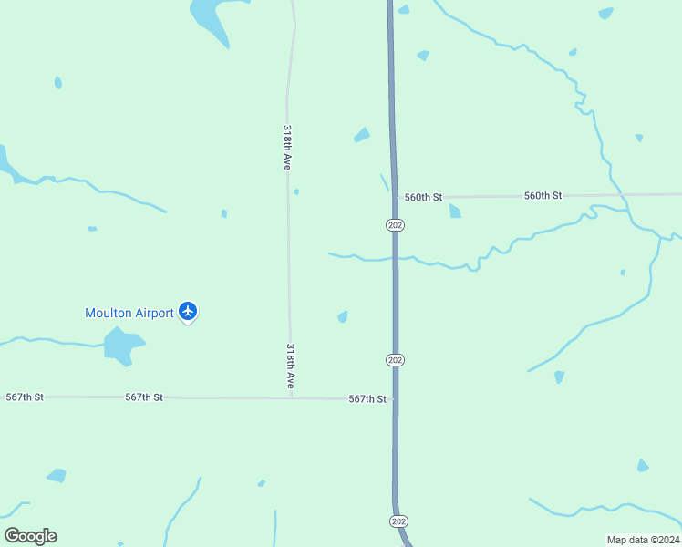 map of restaurants, bars, coffee shops, grocery stores, and more near in Moulton