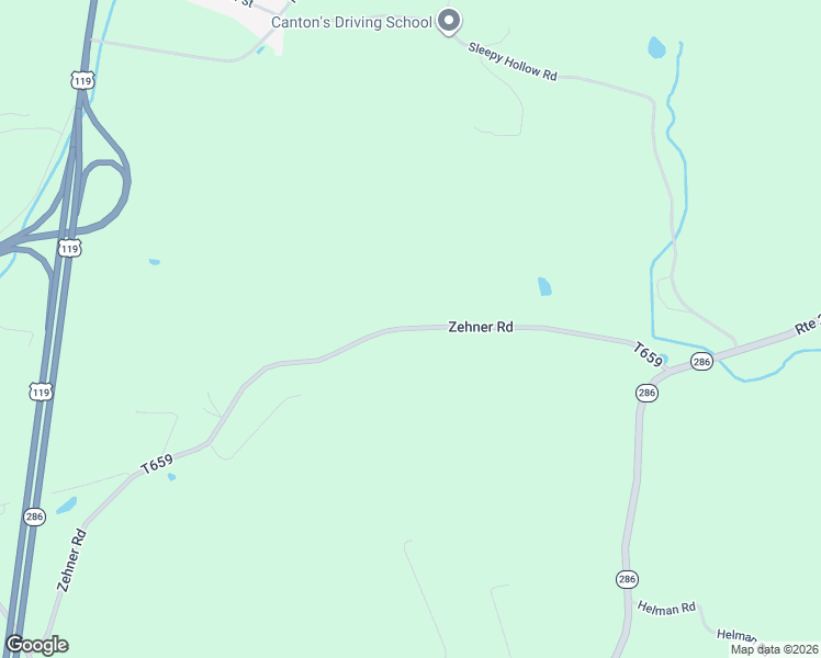 map of restaurants, bars, coffee shops, grocery stores, and more near 851 Zehner Road in Indiana