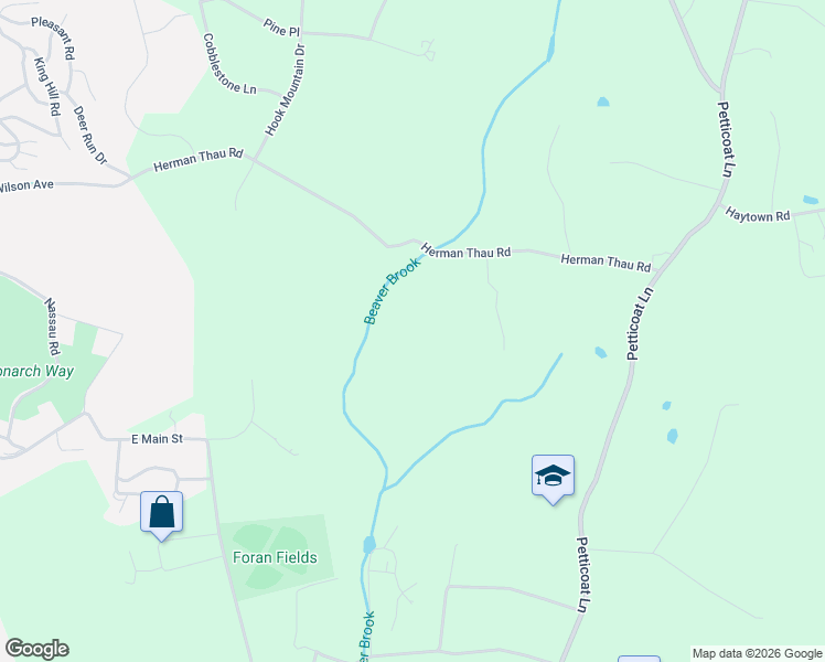 map of restaurants, bars, coffee shops, grocery stores, and more near 31 Herman Thau Road in Hunterdon County