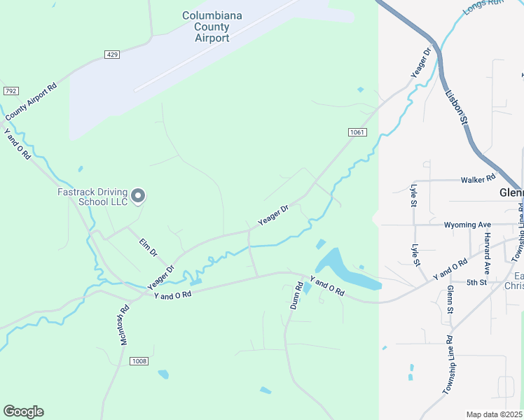 map of restaurants, bars, coffee shops, grocery stores, and more near 45644 Yeager Road in East Liverpool